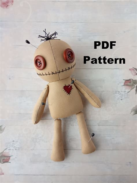 Crafting Fashionable Voodoo Doll Clothes with Stitching Patterns